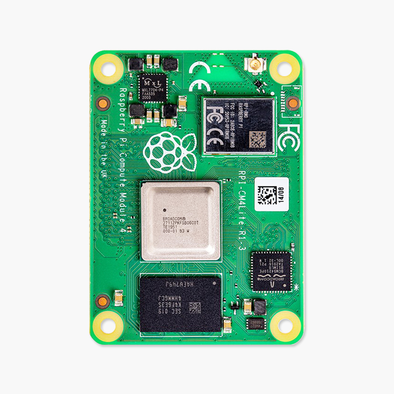 树莓派 CM4计算机模块核心板Compute module4 wifi蓝牙 emmc PCIE