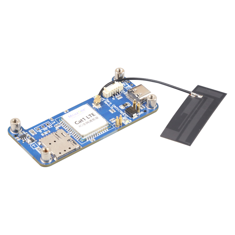 树莓派Zero_4G Cat1扩展板顶针版 免驱即插即用 RPi0_CAT1 4GLTE