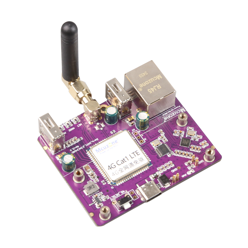 RPi0_CAT1,树莓派zero系列专用4G CAT1 LTE以太网免驱/即插即用
