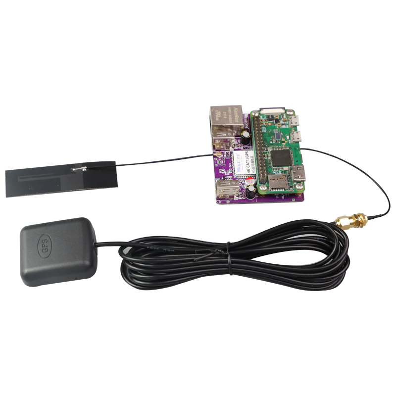 树莓派zero2 W专用 4G LTE、GPS及USB扩展模块 CAT1免驱/即插即用