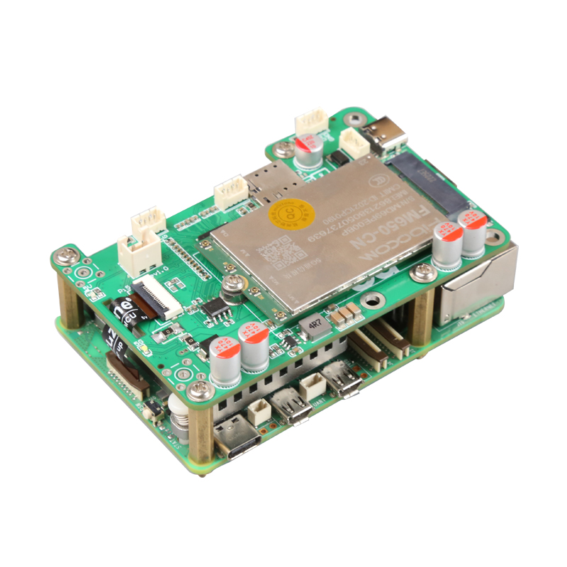MP5GM 树莓派5 PCIE转USB3.0 5G HAT免驱移远广和通RM520N FM650