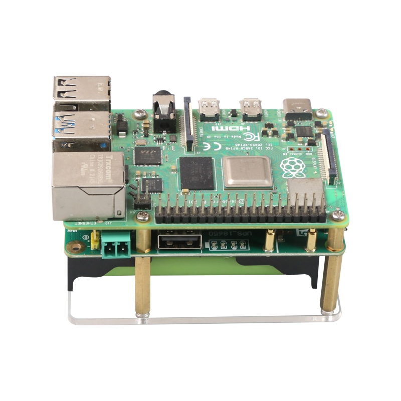 树莓派UPS专用 18650锂电池充电升压 不间断电源 5V2A 5V3A双输出