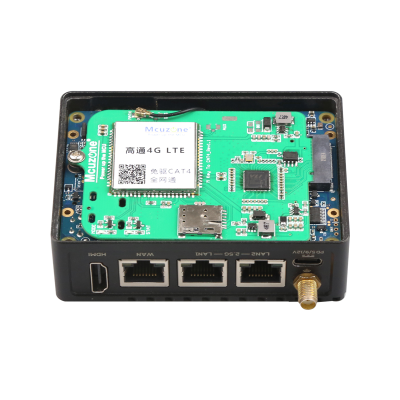 NanoPi R5S,R6C软路由扩展M2_4G模块 高通4G LTE免驱免拨号全网通