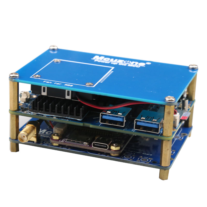 Nano Pi R5S迷你开发板 专用侧涡轮风扇 散热片