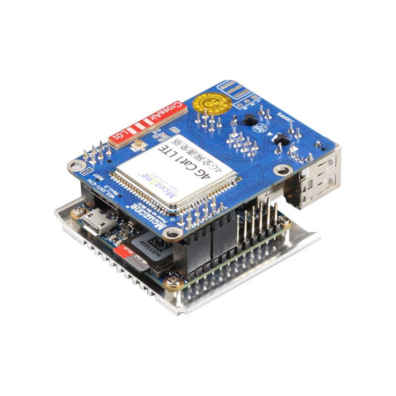 NanoPi NEO Core_CAT1-ETH扩展板 4G LTE 百兆以太网 Ubuntu免驱